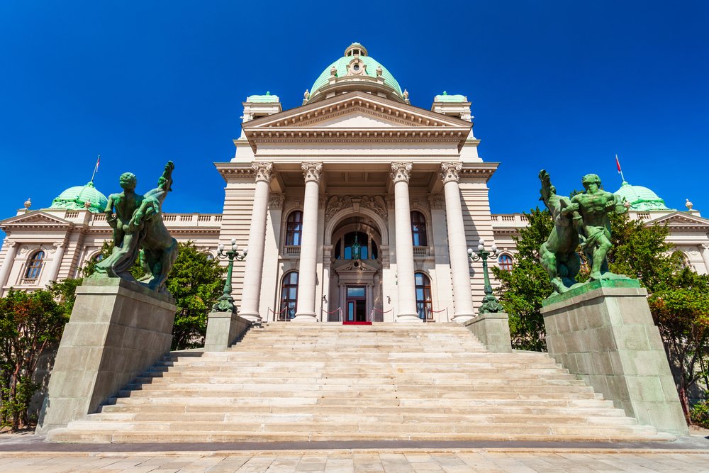 Dom Narodne skupstine Republike Srbije Belgrado