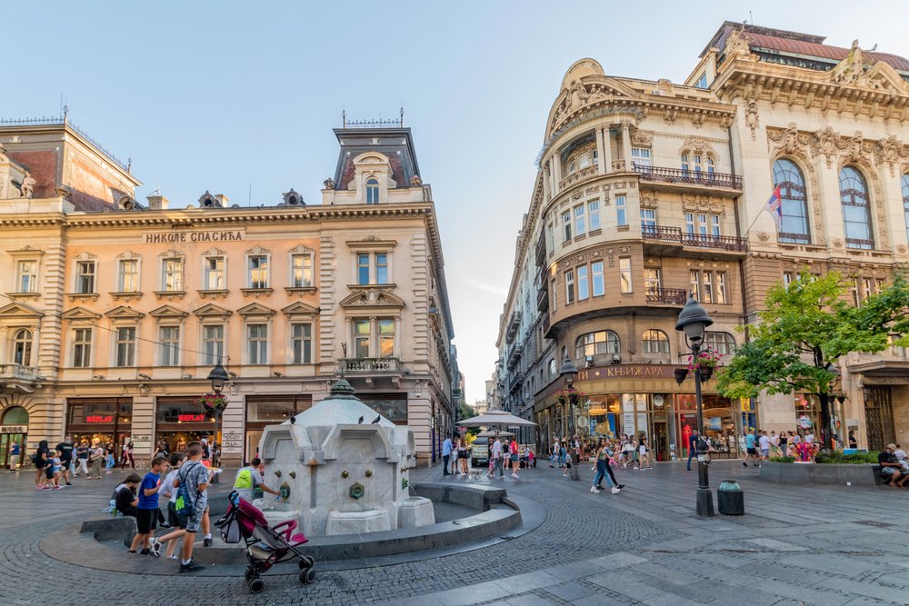 Knez Mihailova Belgrado