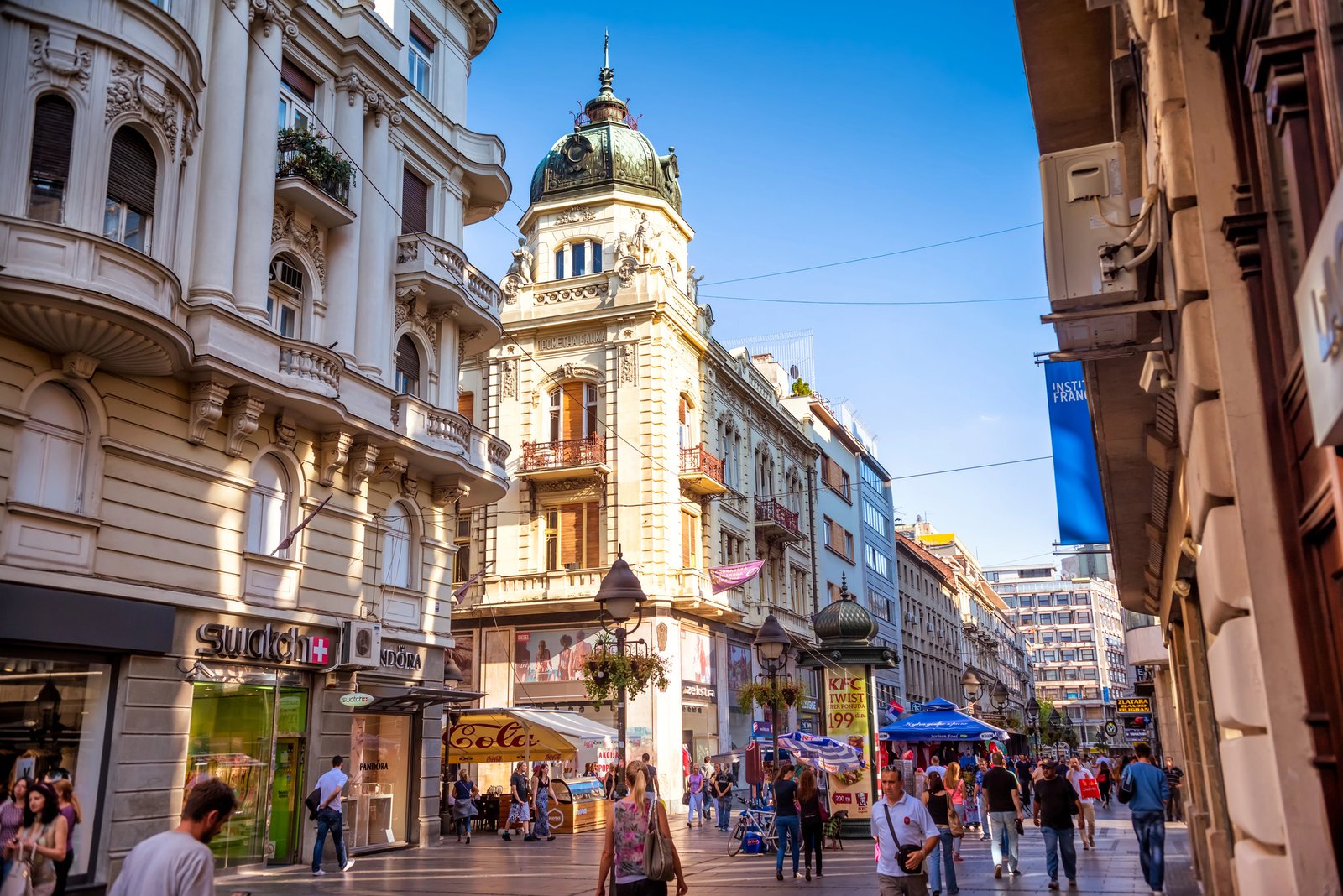 centro storico belgrado serbia