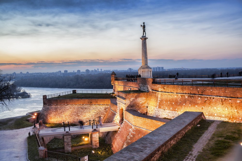fortezza di kalemegdan belgrado