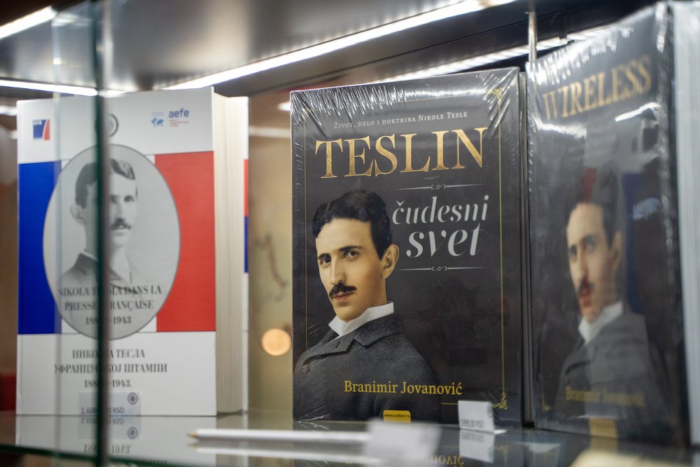 libri nikola tesla museo belgrado