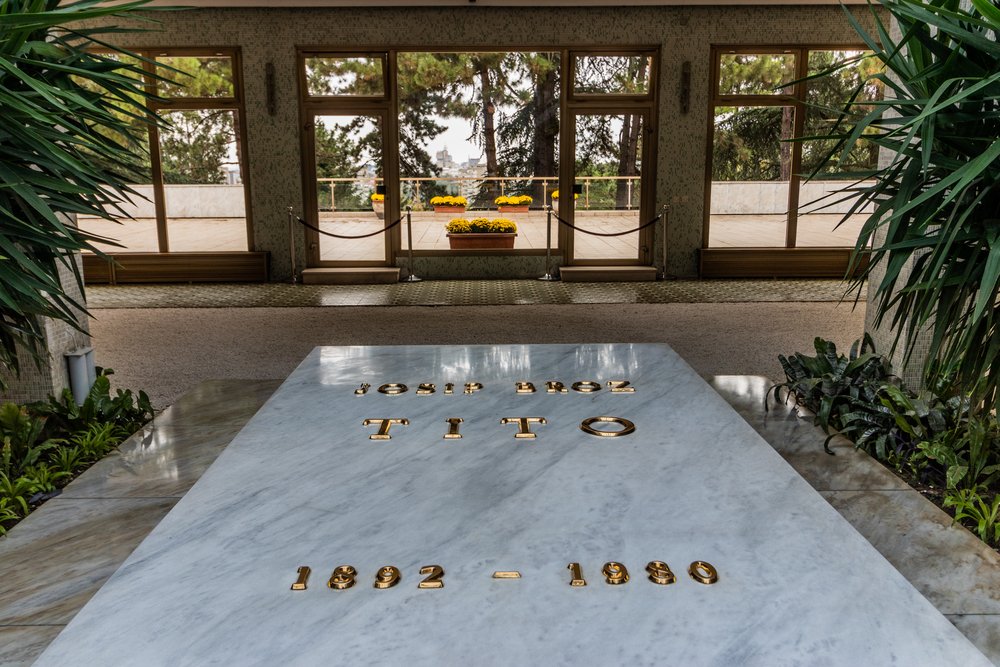 mausoleo tito casa fiori belgrado