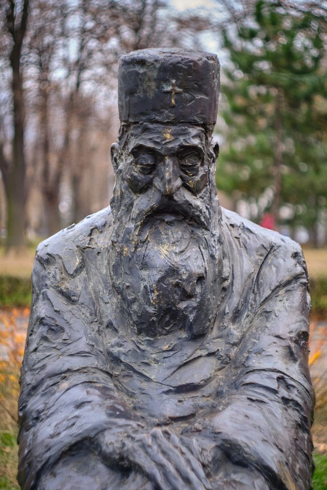 statua patriarca Pavle belgrado serbia