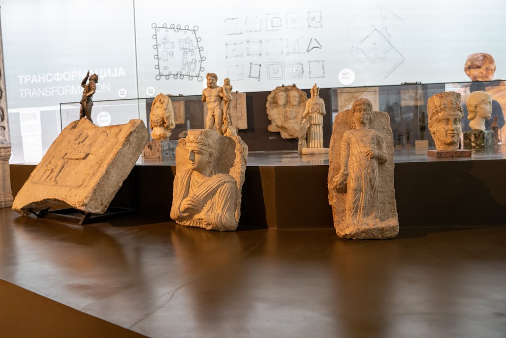statue museo nazionale belgrado serbia