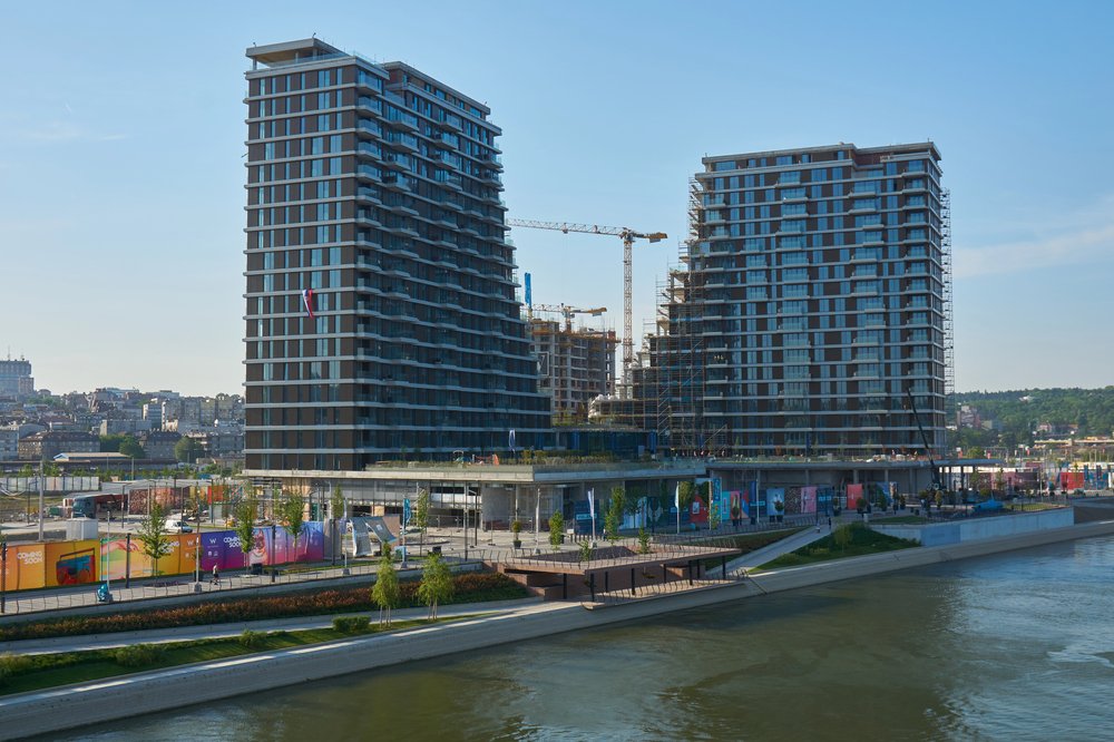 waterfront belgrado serbia