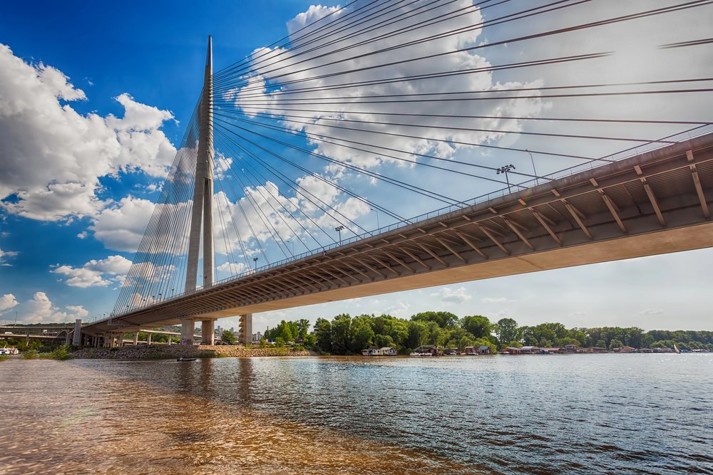 ponte ada ciganlija belgrado serbia